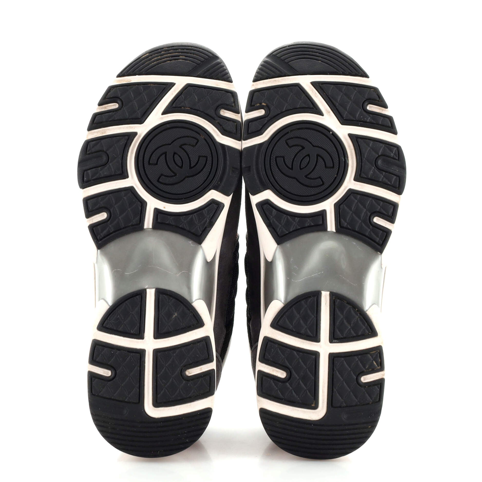 Women's CC All Over Print Low-Top Sneakers Suede