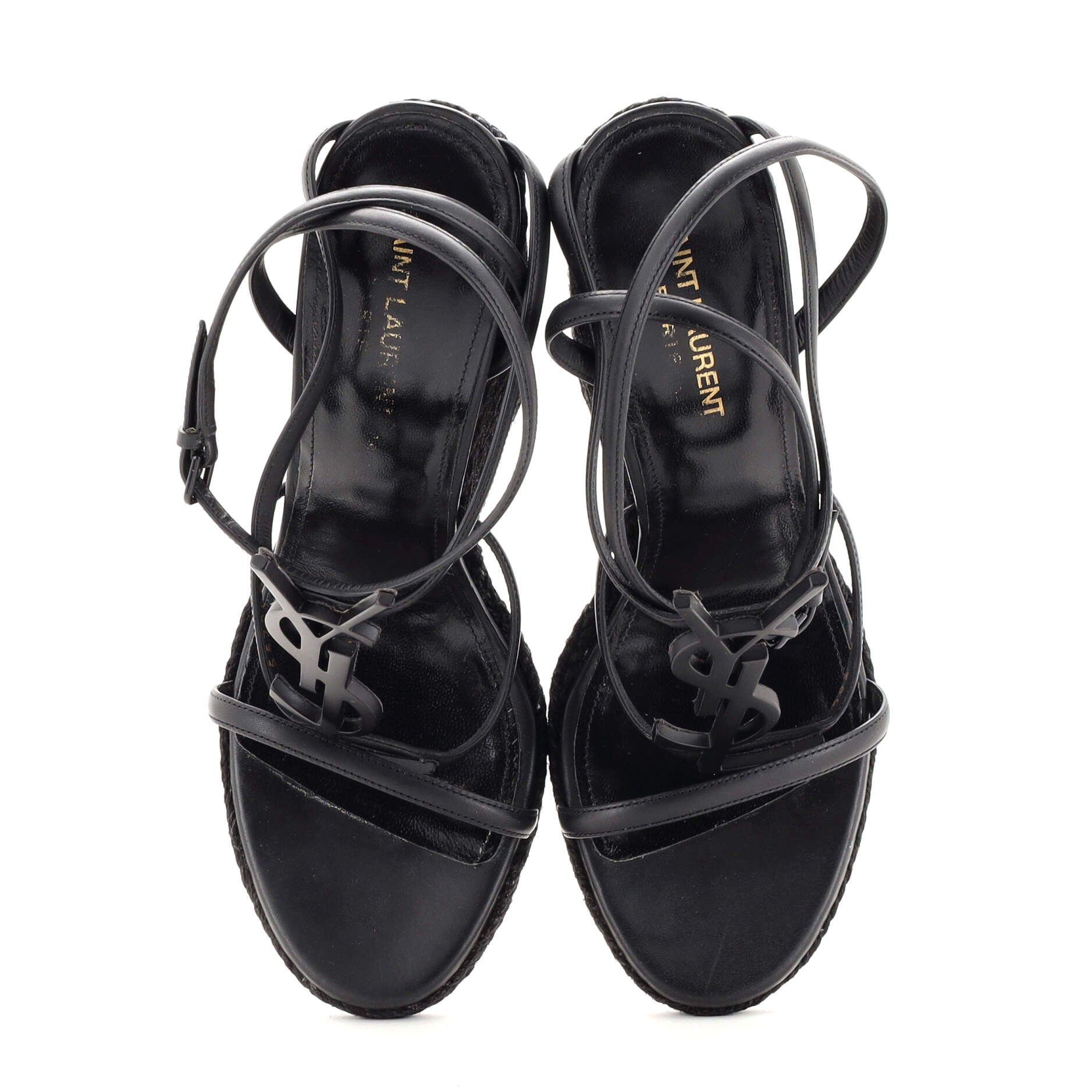 Women's Cassandra Wedge Espadrilles Leather