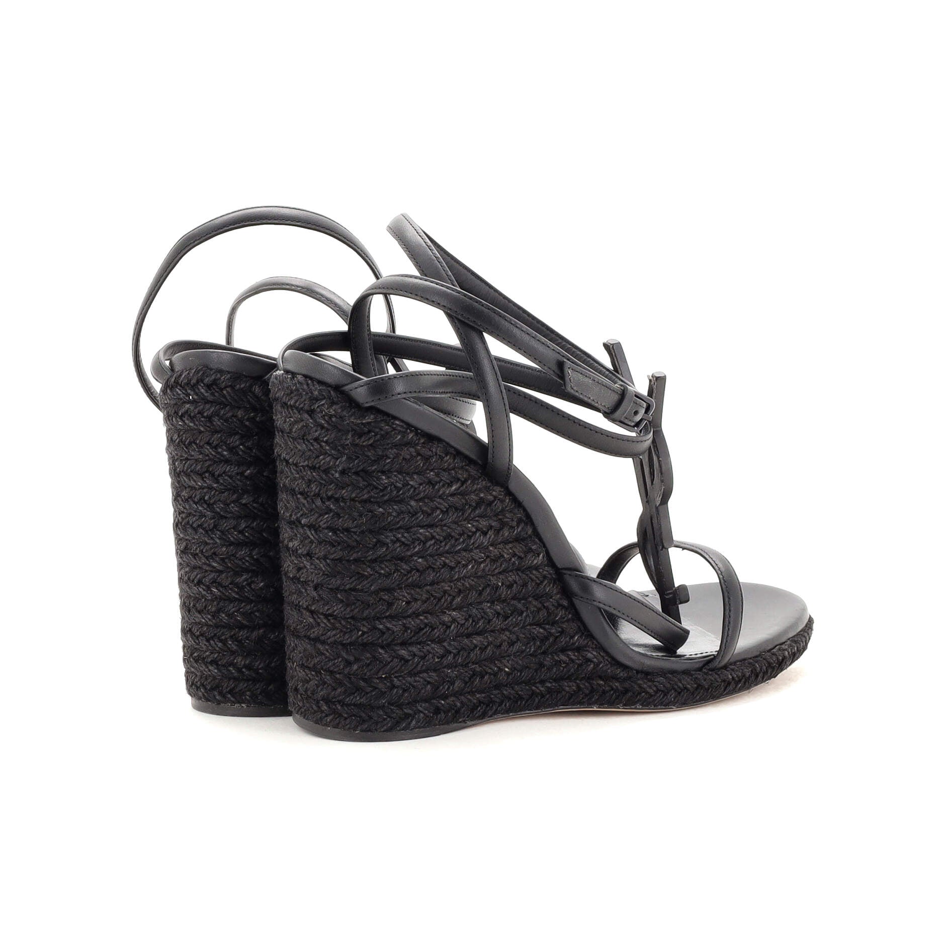 Women's Cassandra Wedge Espadrilles Leather