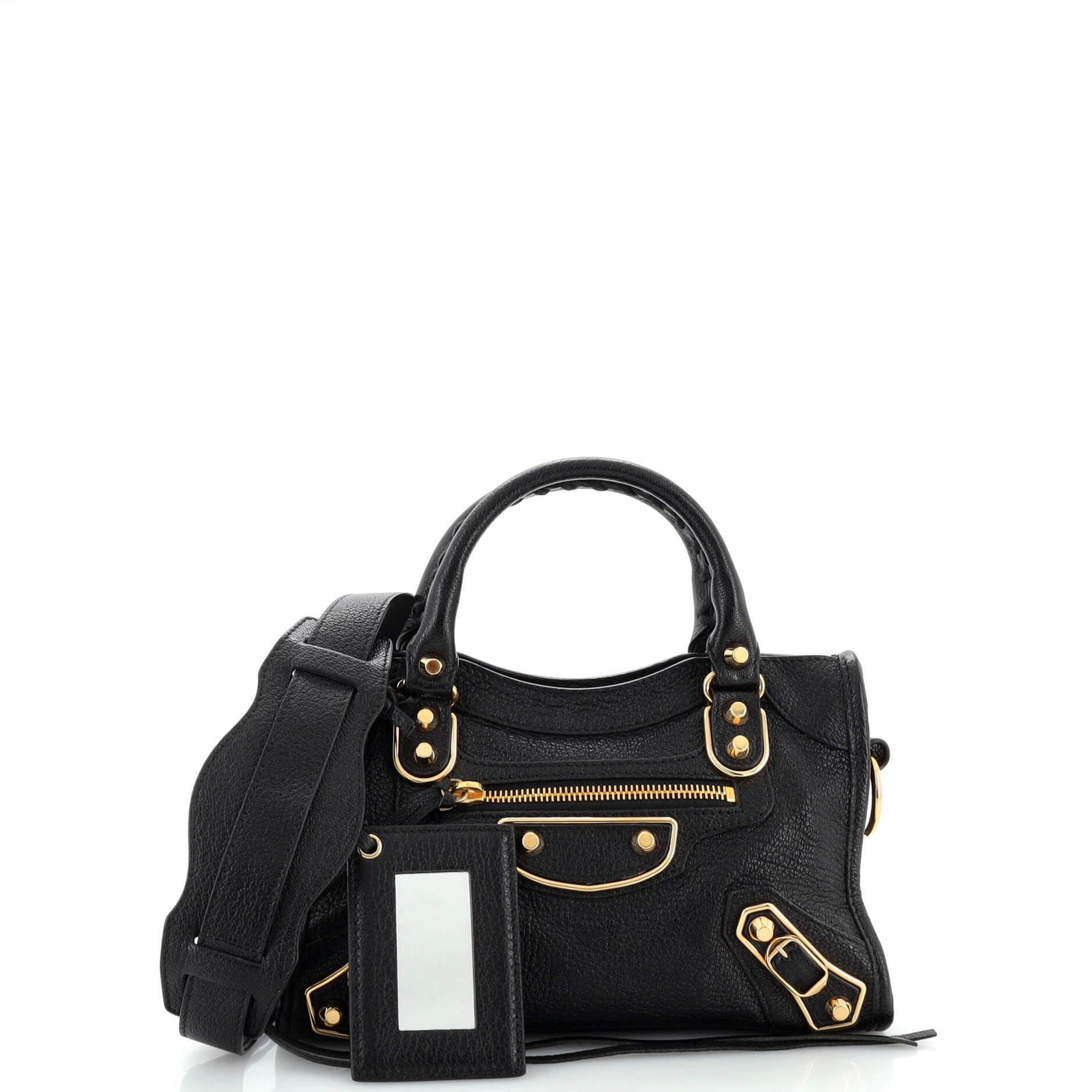 City Classic Studs Bag Leather Mini