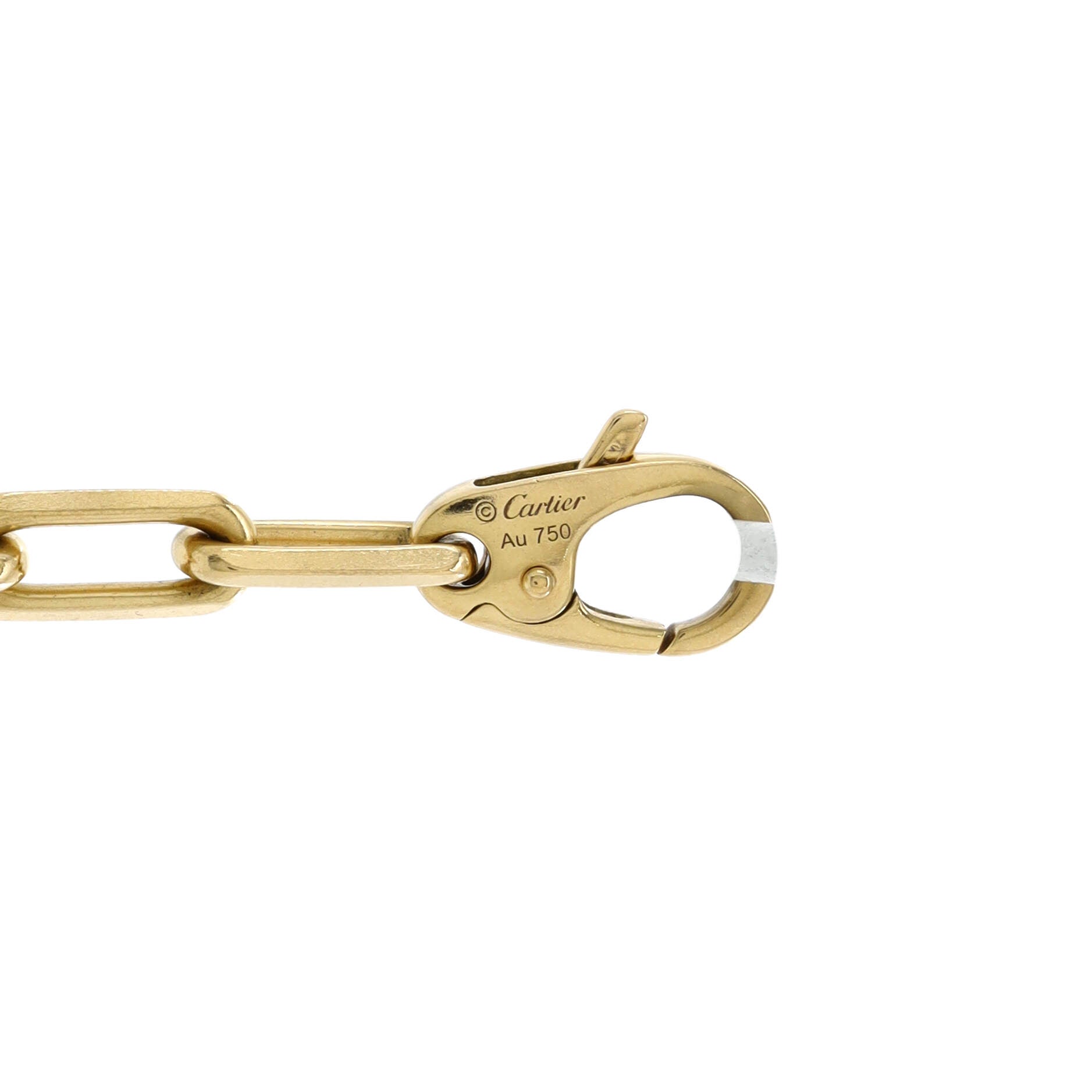 Santos de Cartier Bracelet 18K Yellow Gold