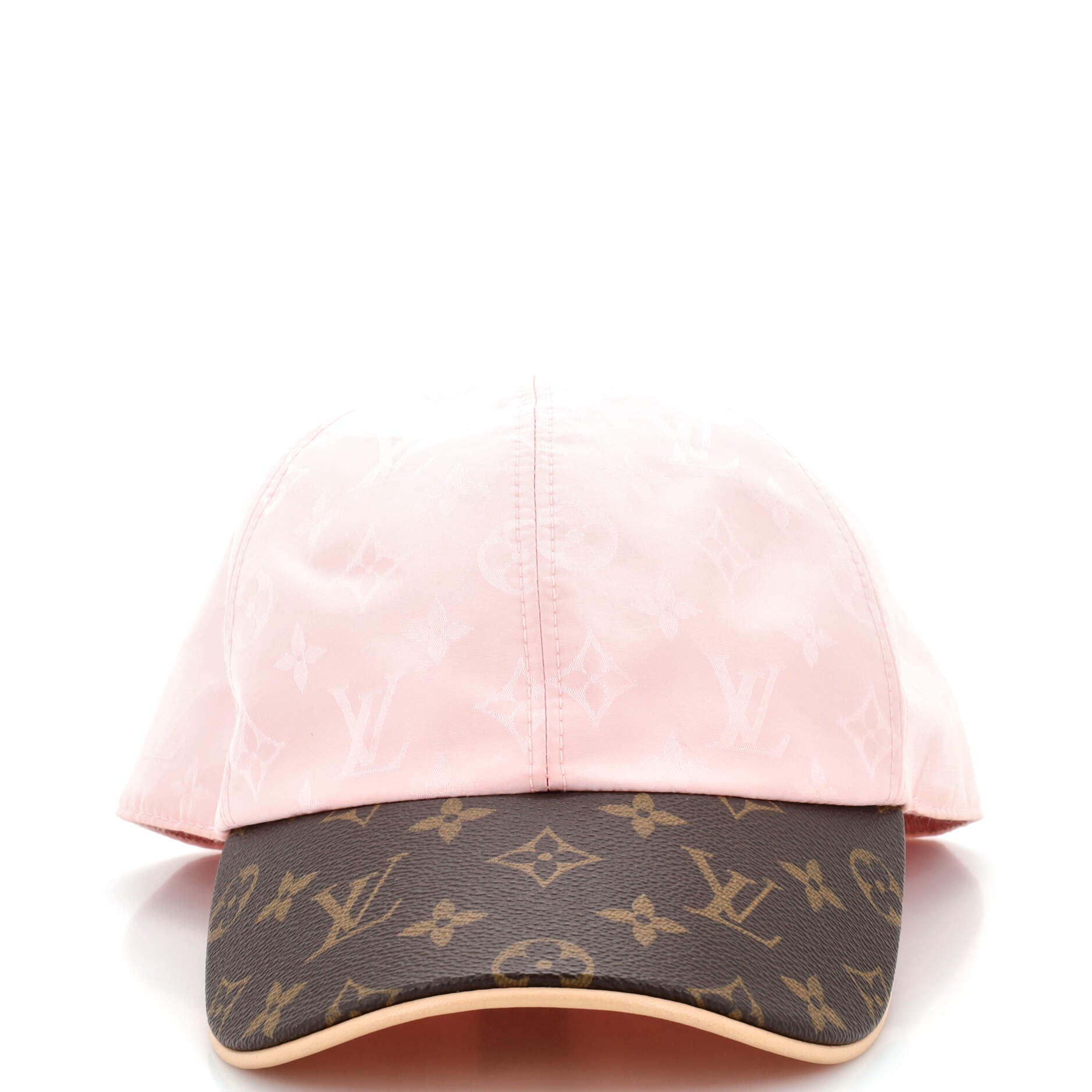 Cap Ou Pas Baseball Cap Monogram Silk and Polyester with Monogram Canvas