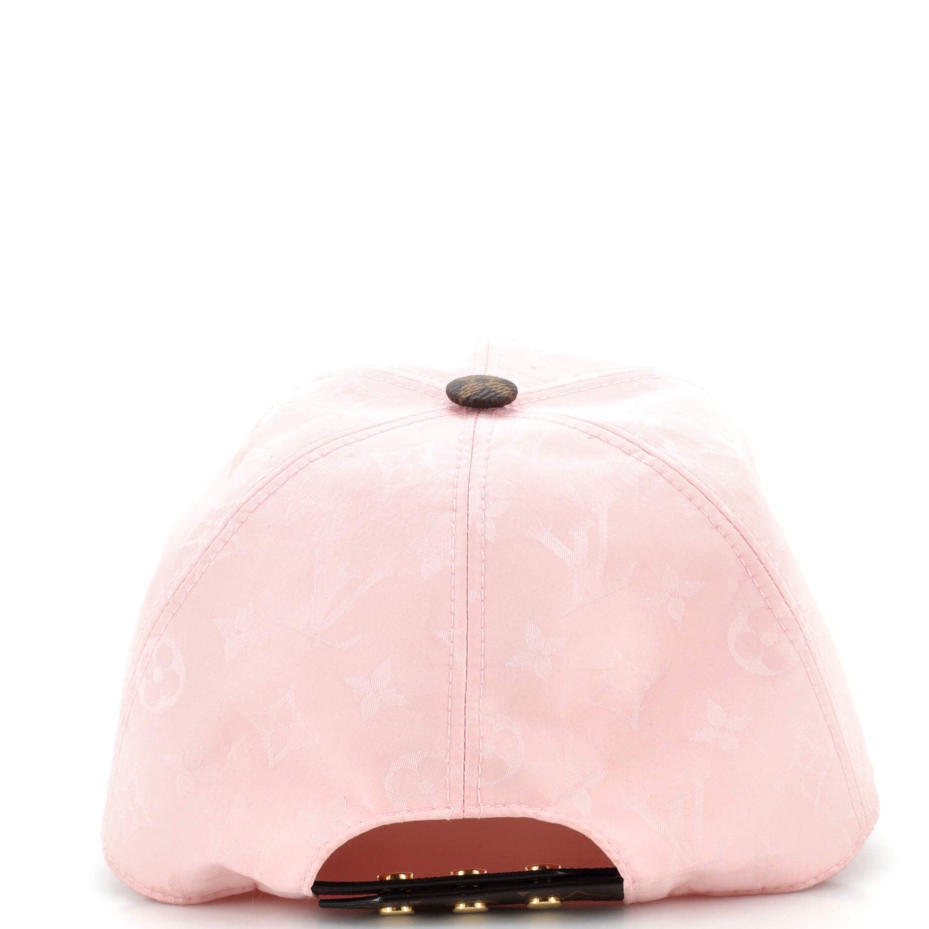 Cap Ou Pas Baseball Cap Monogram Silk and Polyester with Monogram Canvas