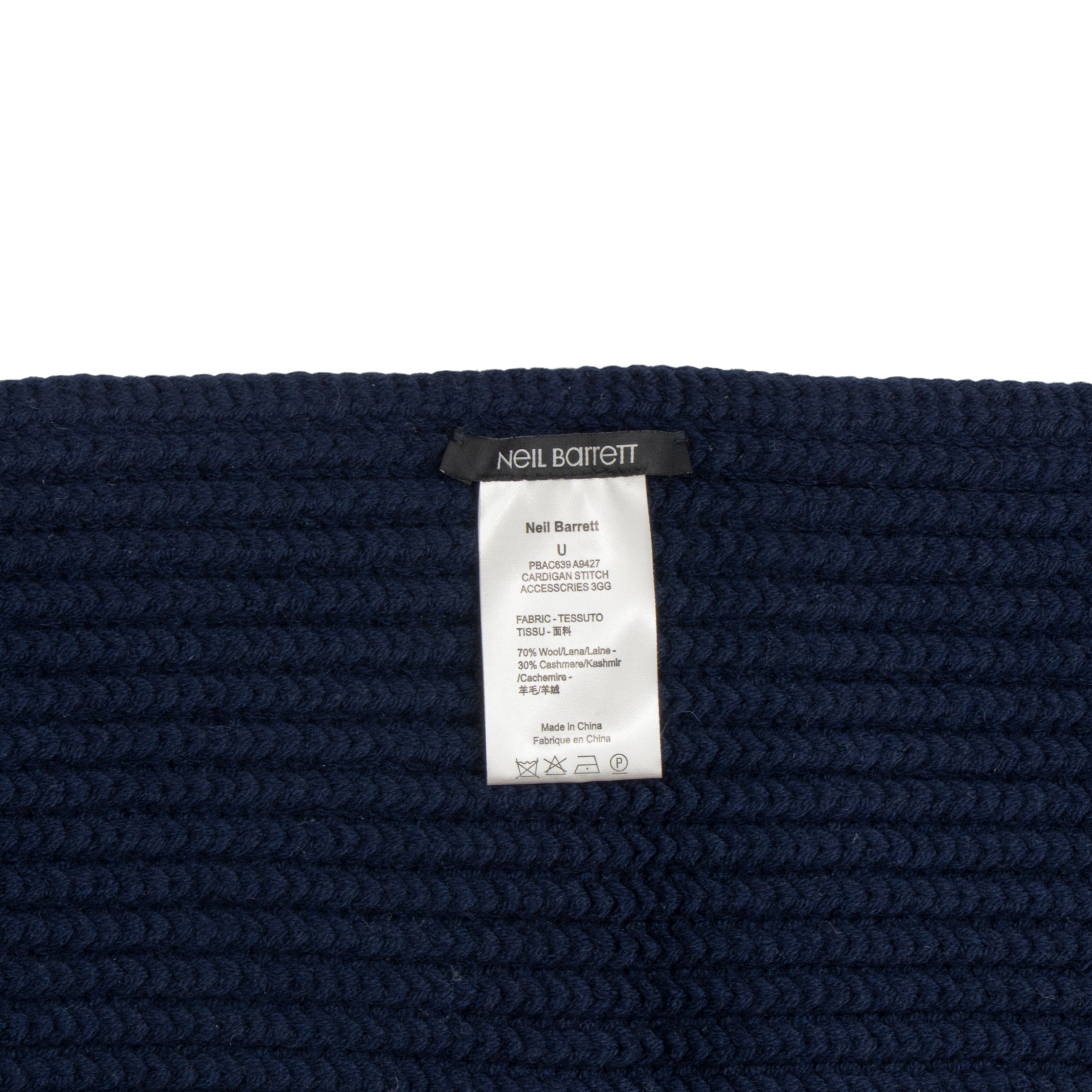 Neil Barret 'igain Stich' Knit Scarf