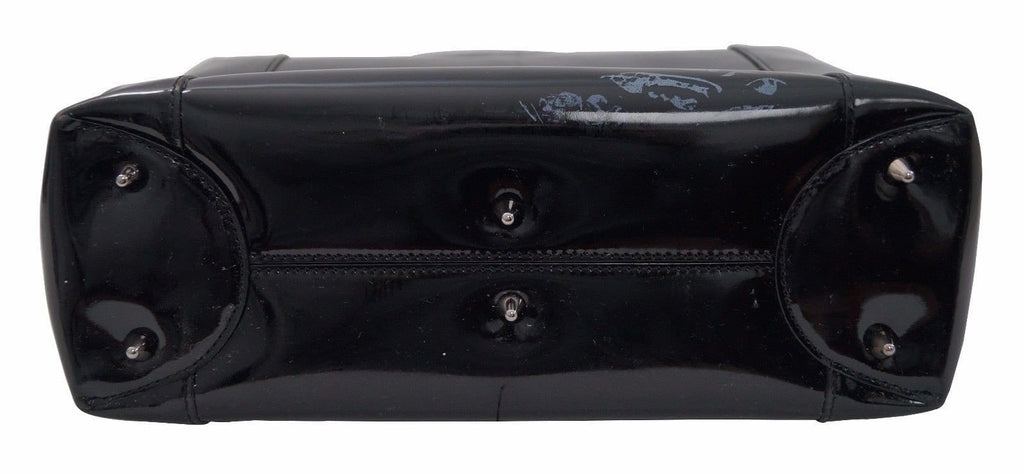 Christian Dior Handbags - Maris Pearl Black Patent Leather Bag