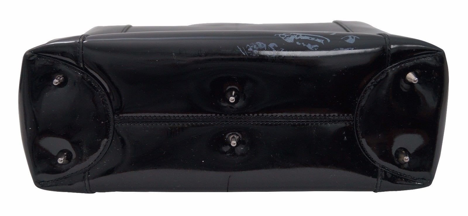 Christian Dior Handbags - Maris Pearl Black Patent Leather Bag