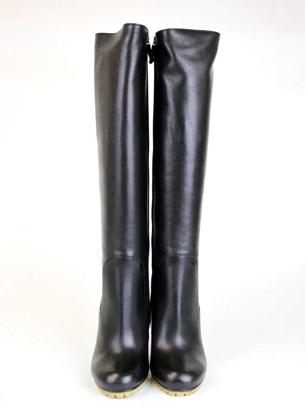 Gucci 323548 Leather Stivale Pelle Luxor Tall Knee Boot IT 37 / US 7 - Last Call