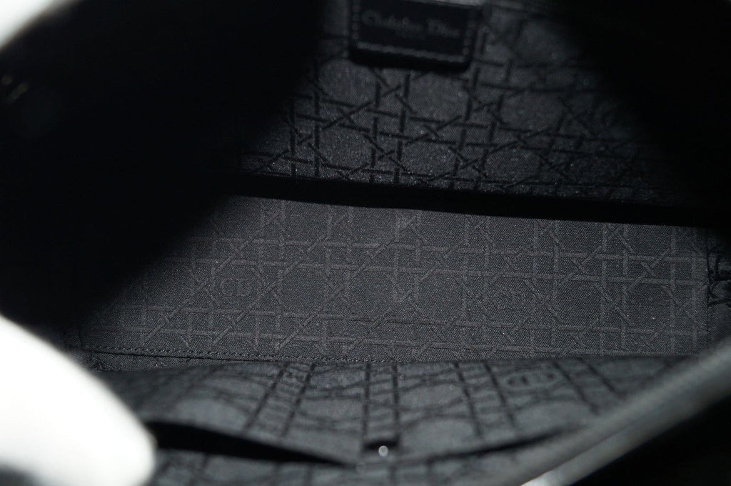Christian Dior Handbags - Maris Pearl Black Patent Leather Bag