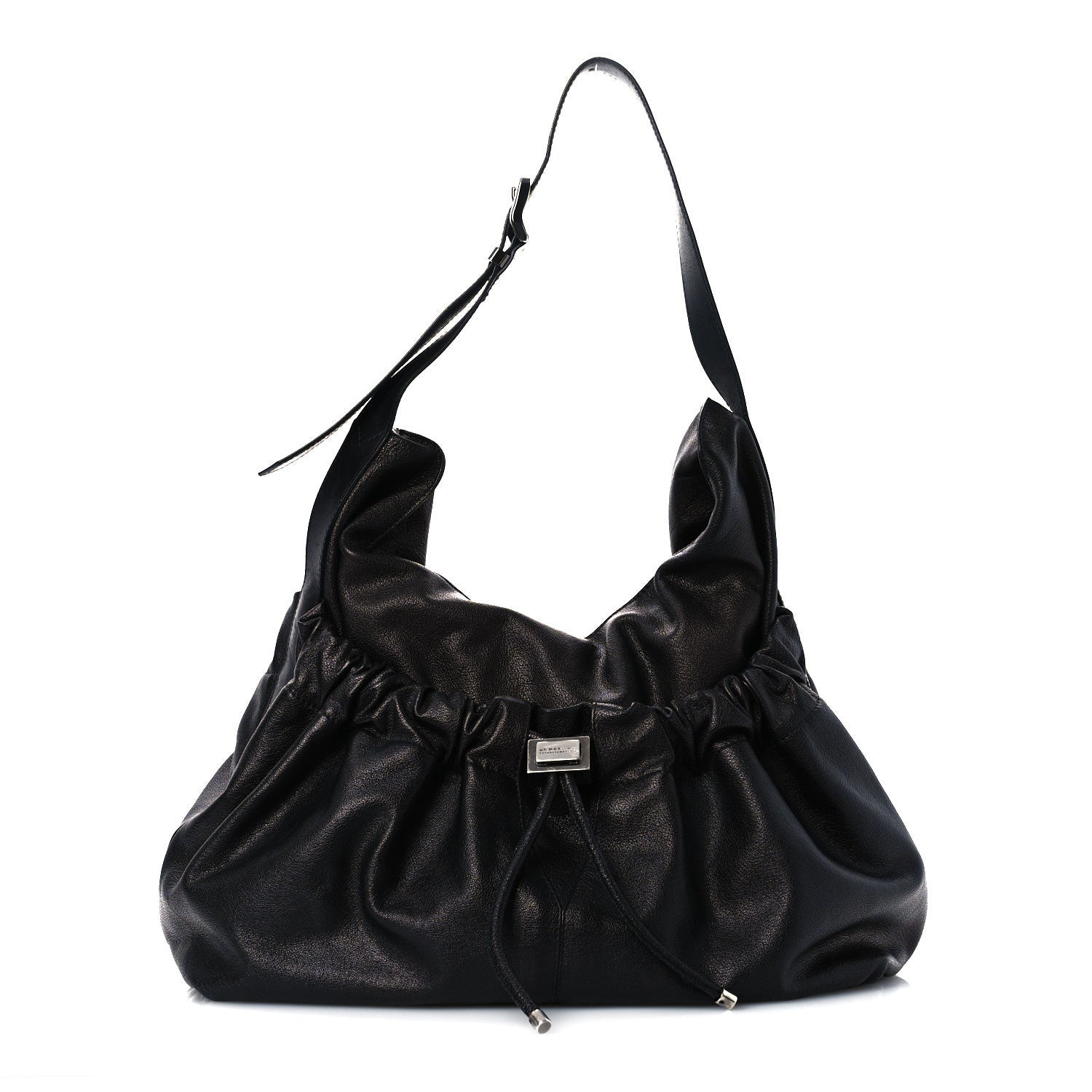 Calfskin Warrior Hobo Black