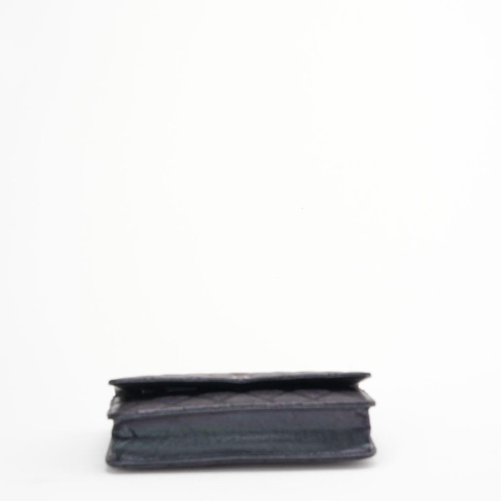 Chanel Black Caviar Wallet on Chain (WOC) Gold Hardware
