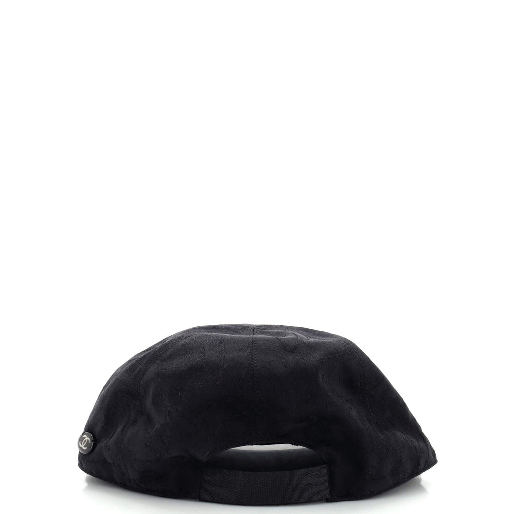 CC Baseball Cap Jacquard Silk