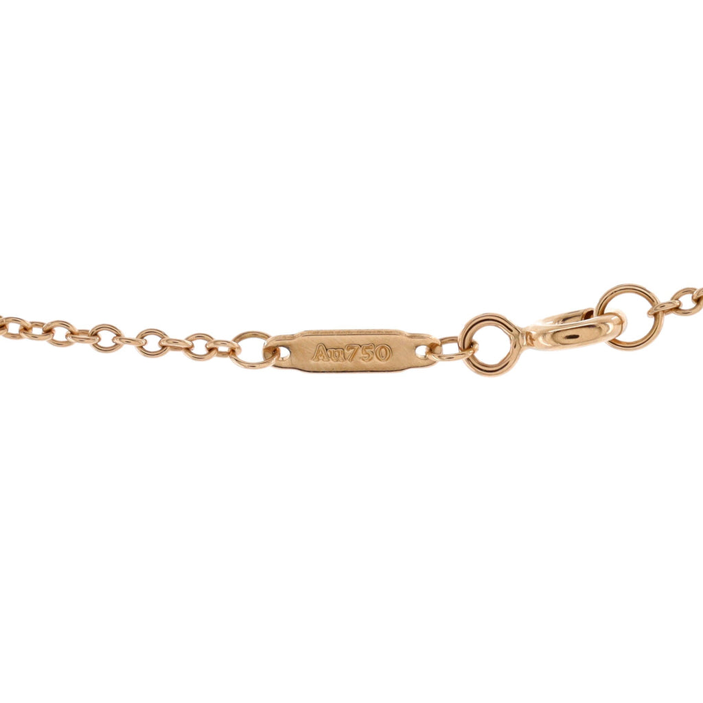 Knot Pendant Necklace 18K Rose Gold
