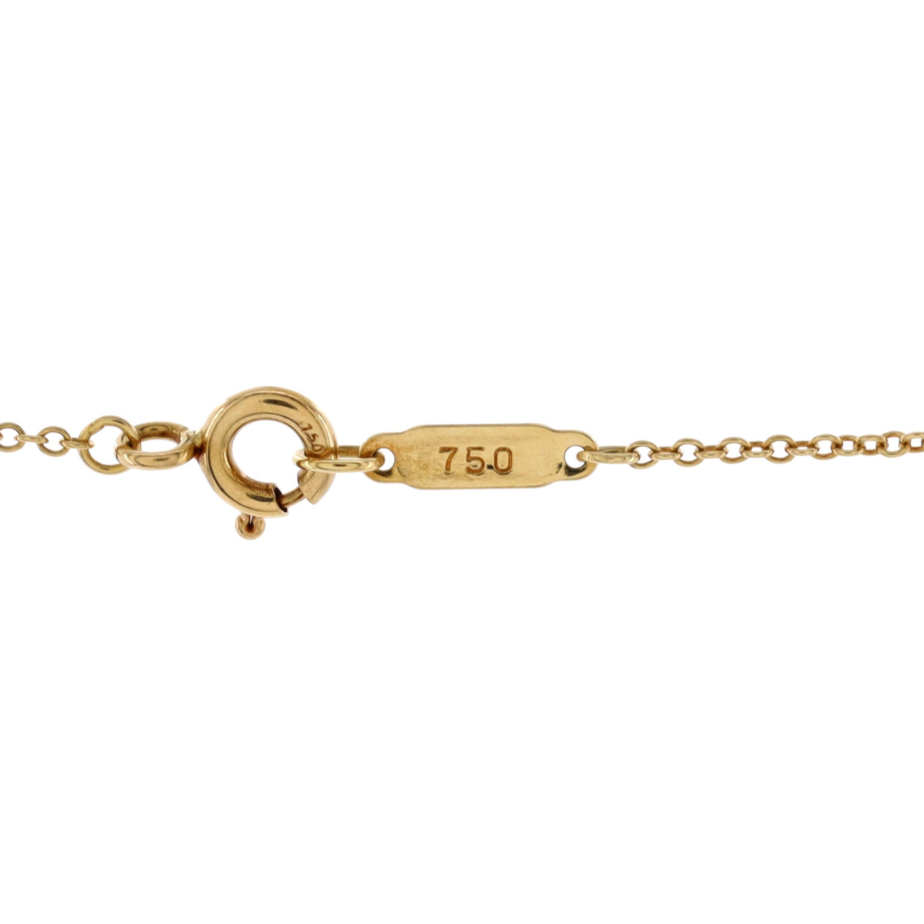 Etoile Cross Pendant Necklace 18K Yellow Gold and Diamonds