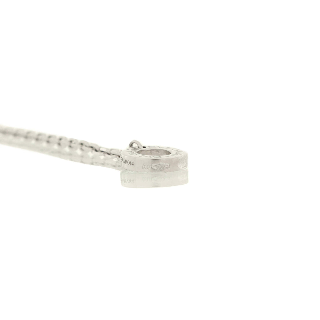 Divas' Dream Pendant Necklace 18K White Gold with Diamonds Large