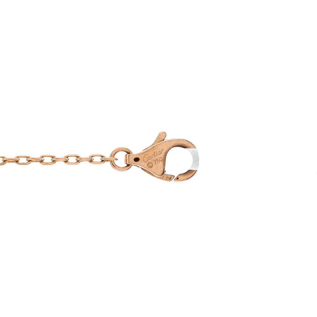 D'Amour Heart Pendant Necklace 18K Rose Gold with Diamond