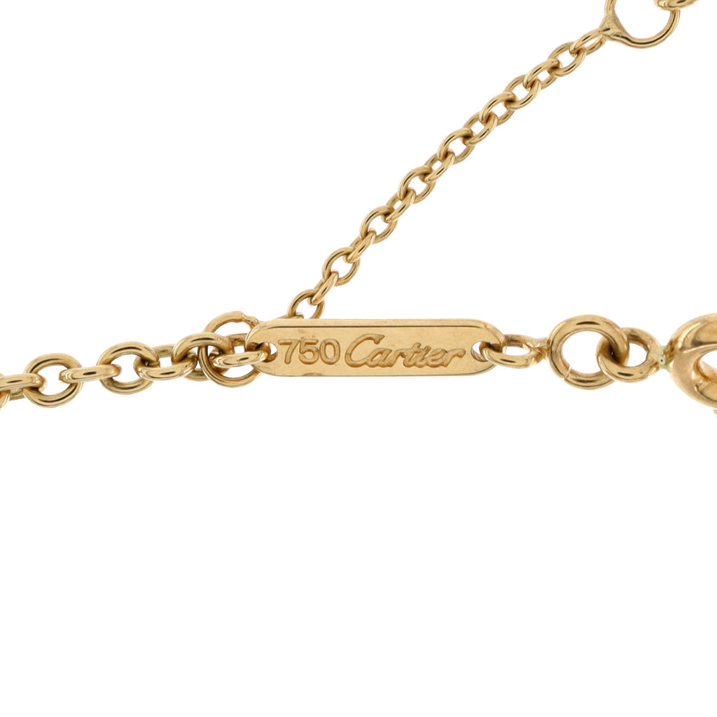 Baby Trinity Pendant Necklace 18K Tricolor Gold