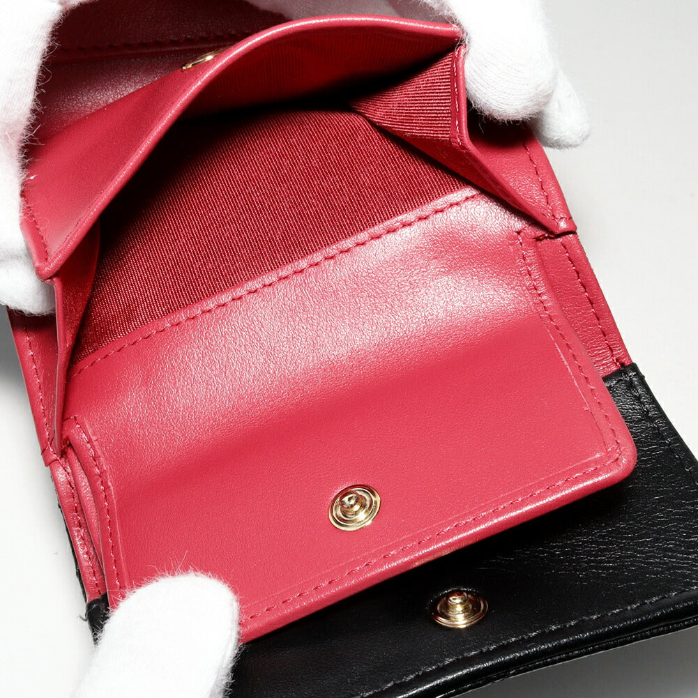 Chanel CHANEL19 Small Flap Wallet Lambskin Wallet