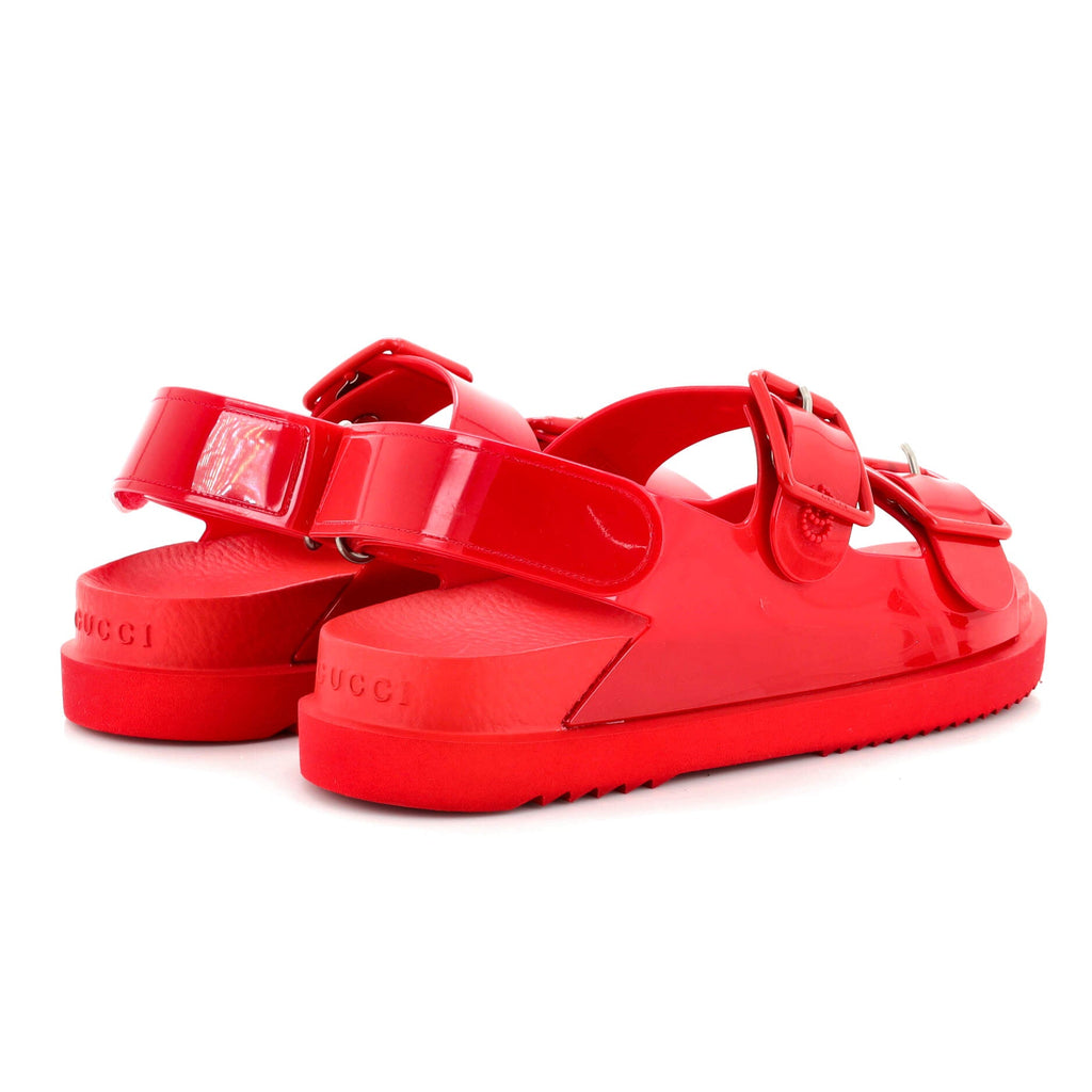 Women's Mini GG Slingback Sandals Rubber