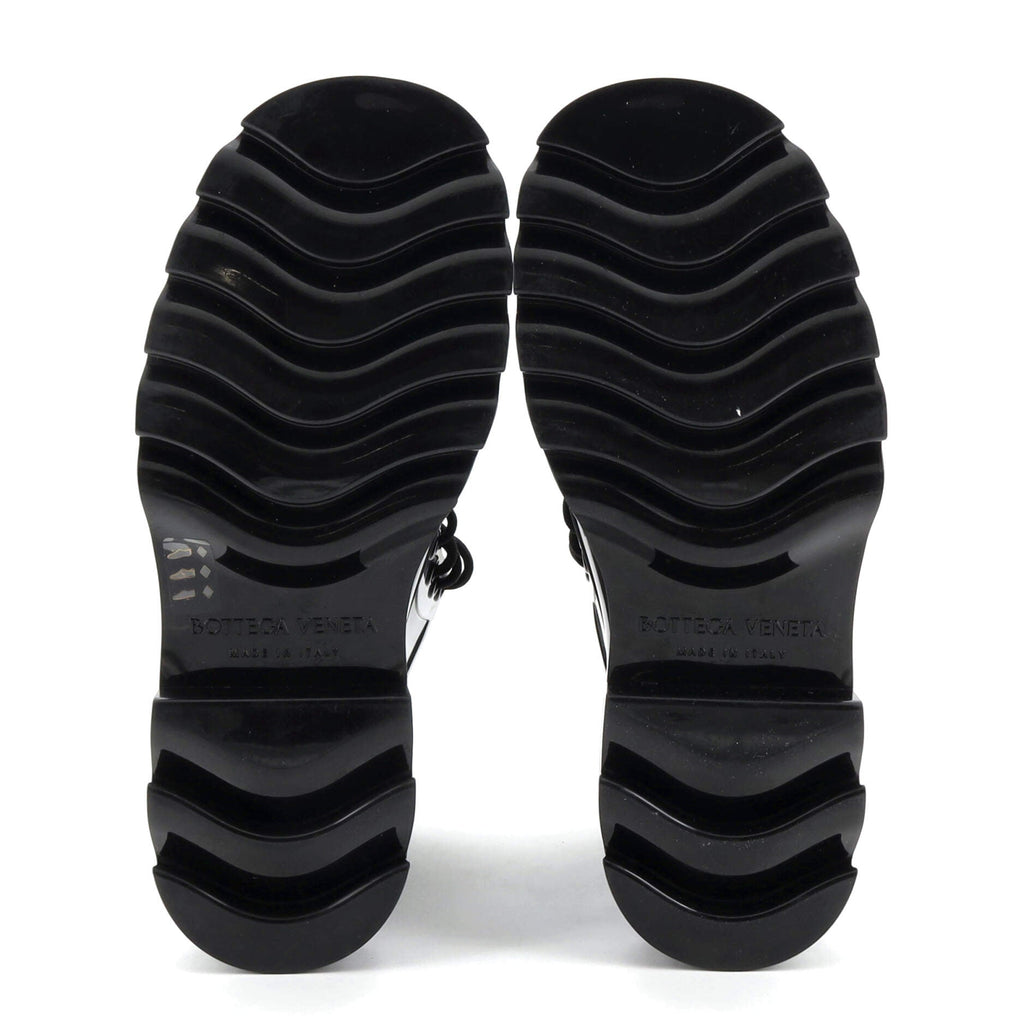 Stride Lace Up Boots Rubber
