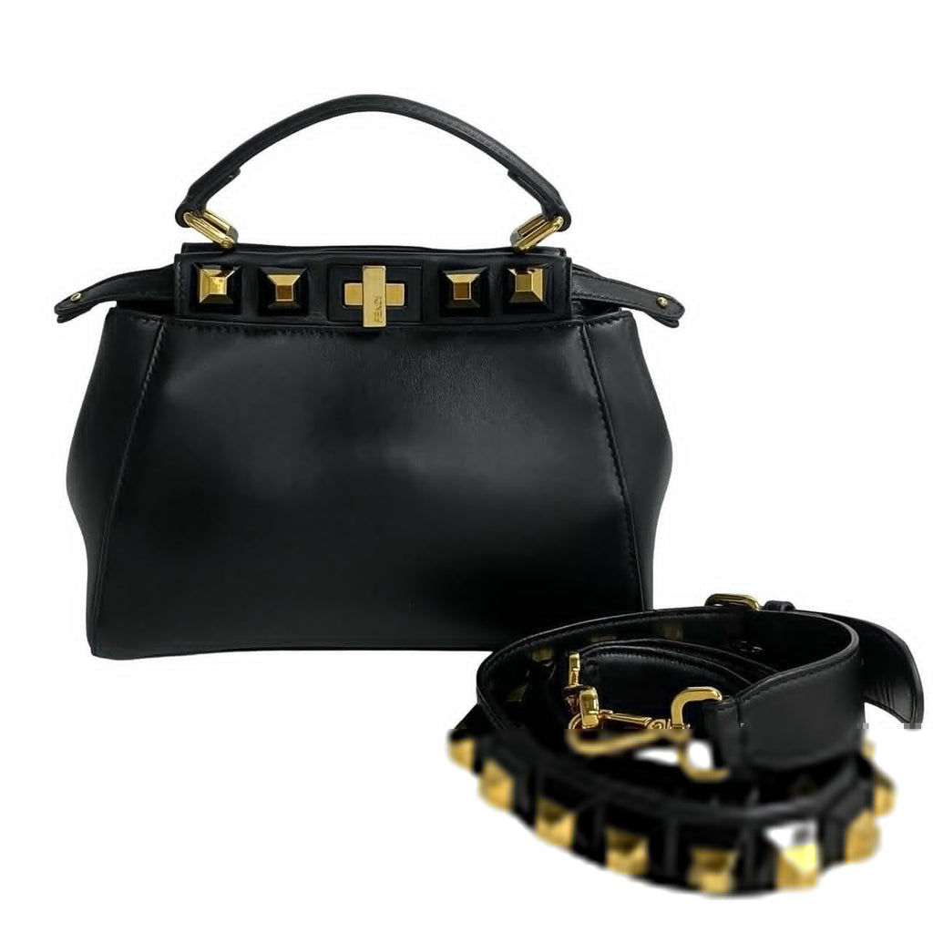 Fendi Peekaboo Leather 2way Bag