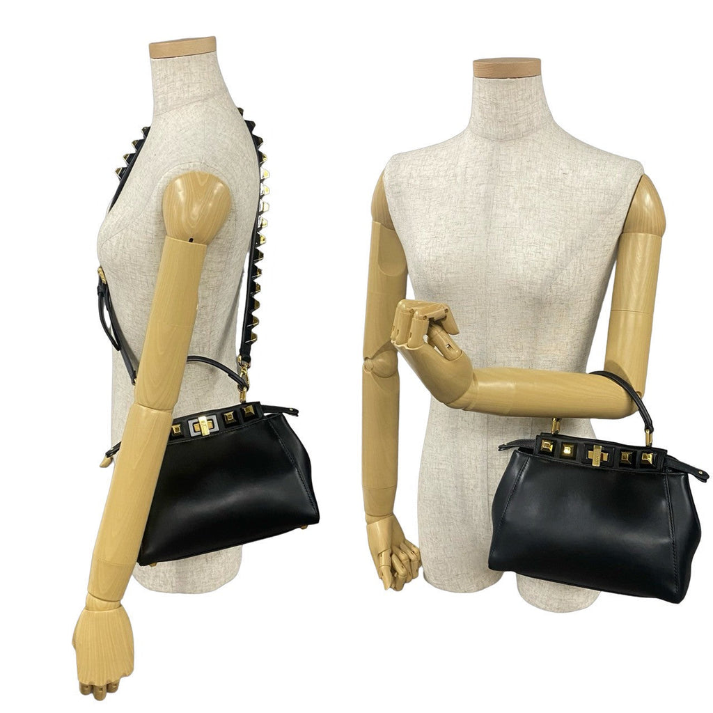 Fendi Peekaboo Leather 2way Bag