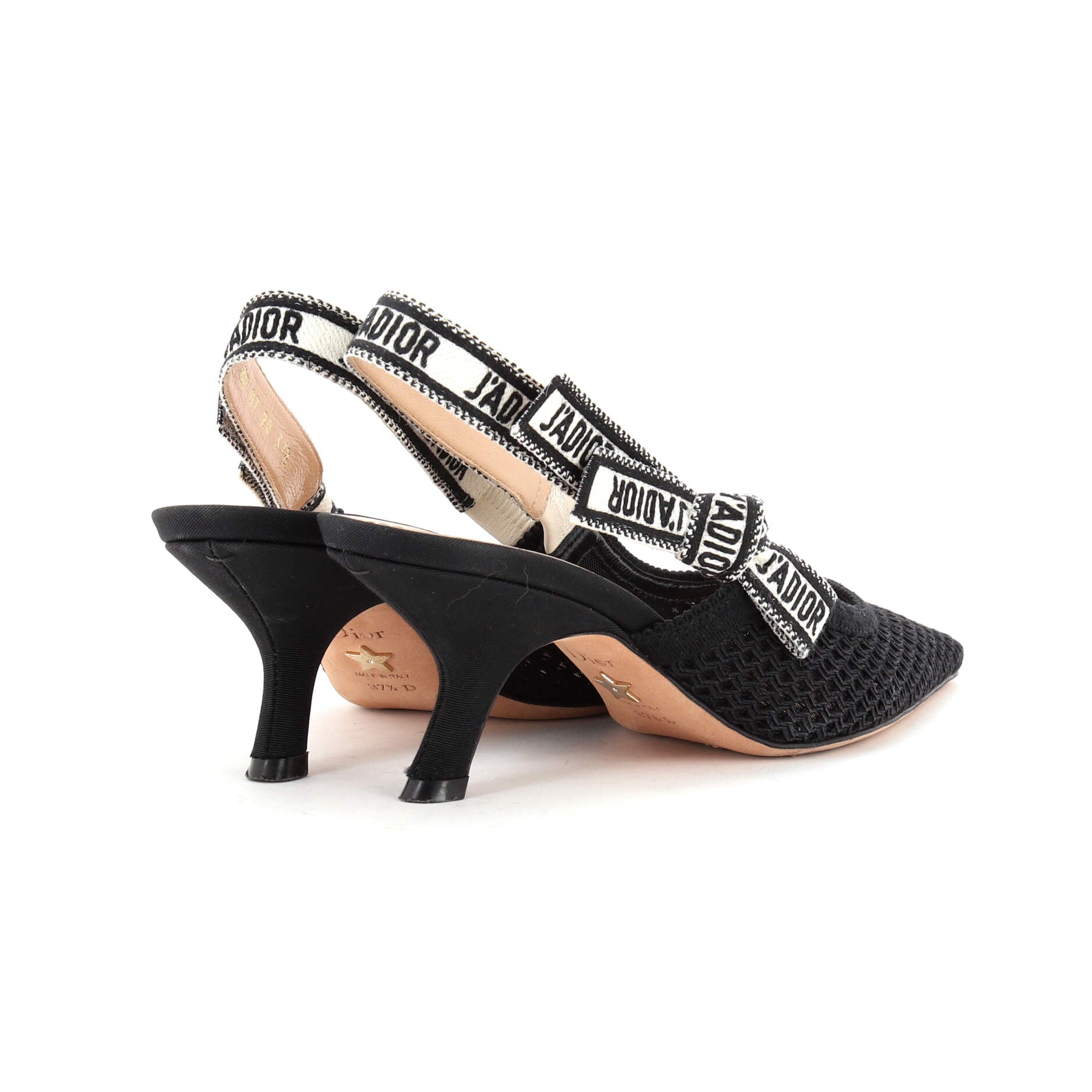 Women's J'Adior Slingback Pumps Embroidered Fabric 65