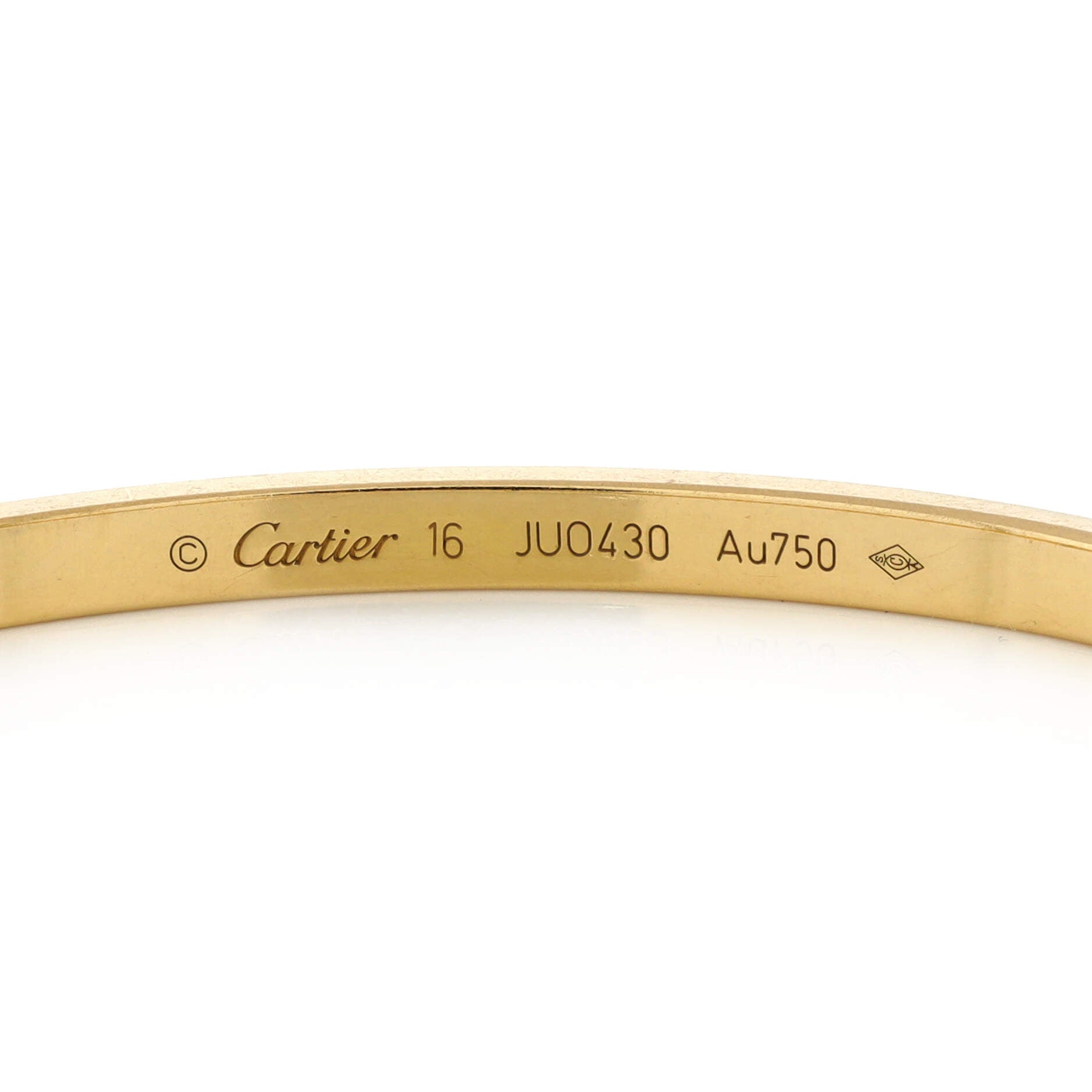 Love Bracelet 18K Yellow Gold Small