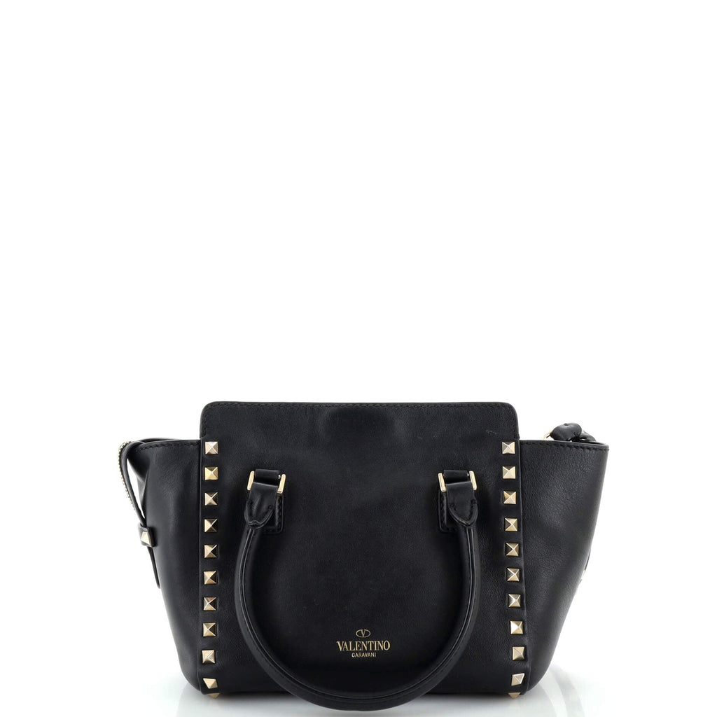 Rockstud Tote Rigid Leather Mini