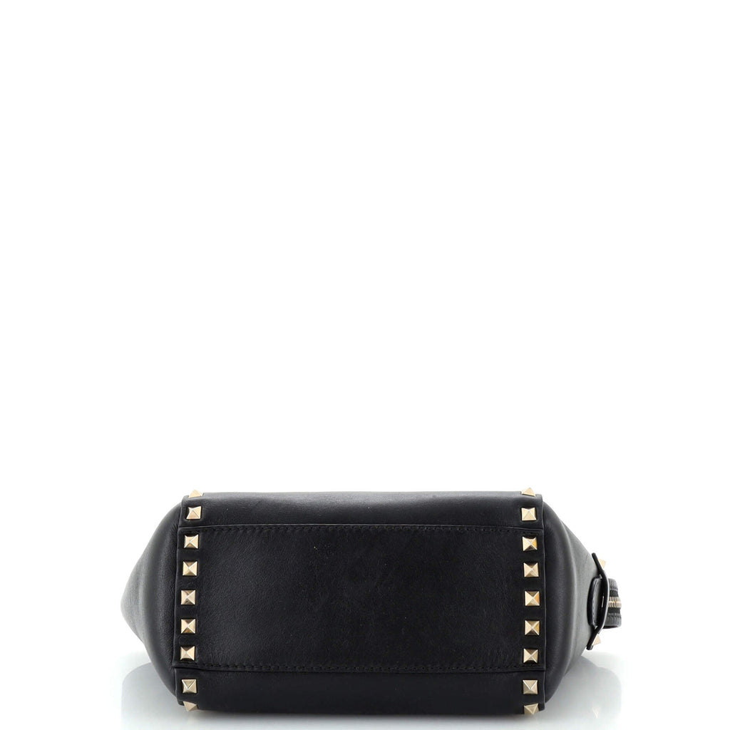 Rockstud Tote Rigid Leather Mini