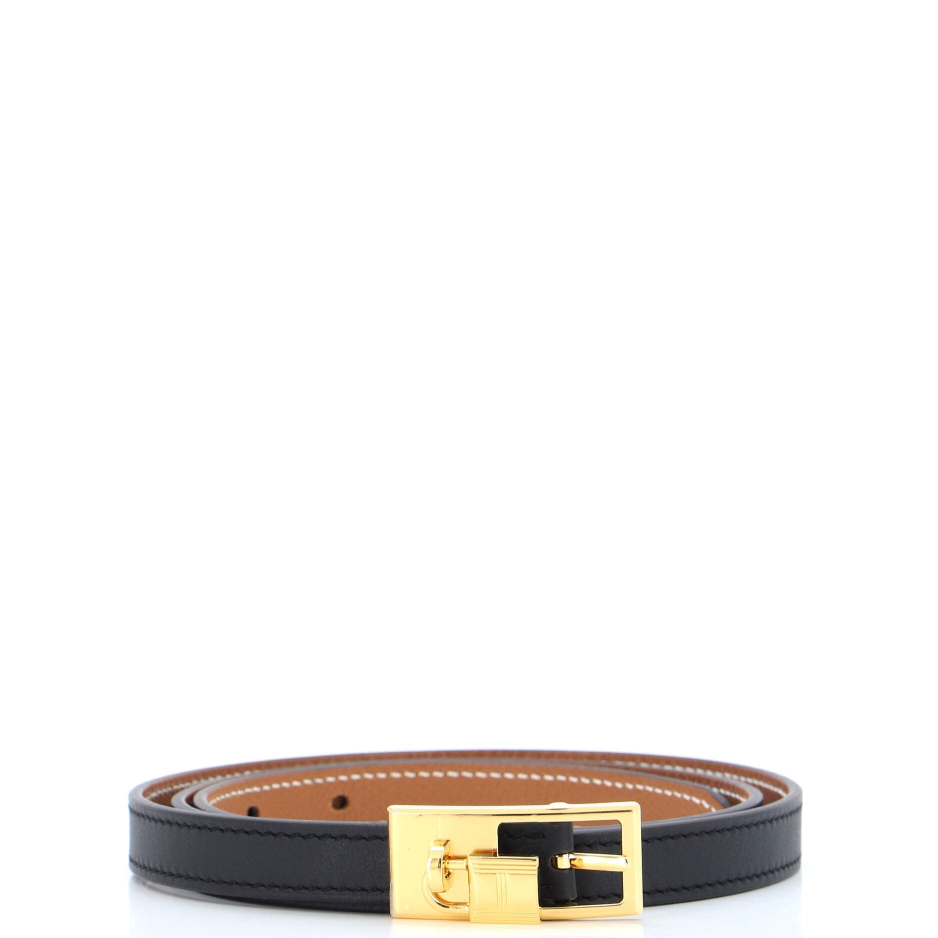 Lucky 15 Reversible Belt Leather Thin 90