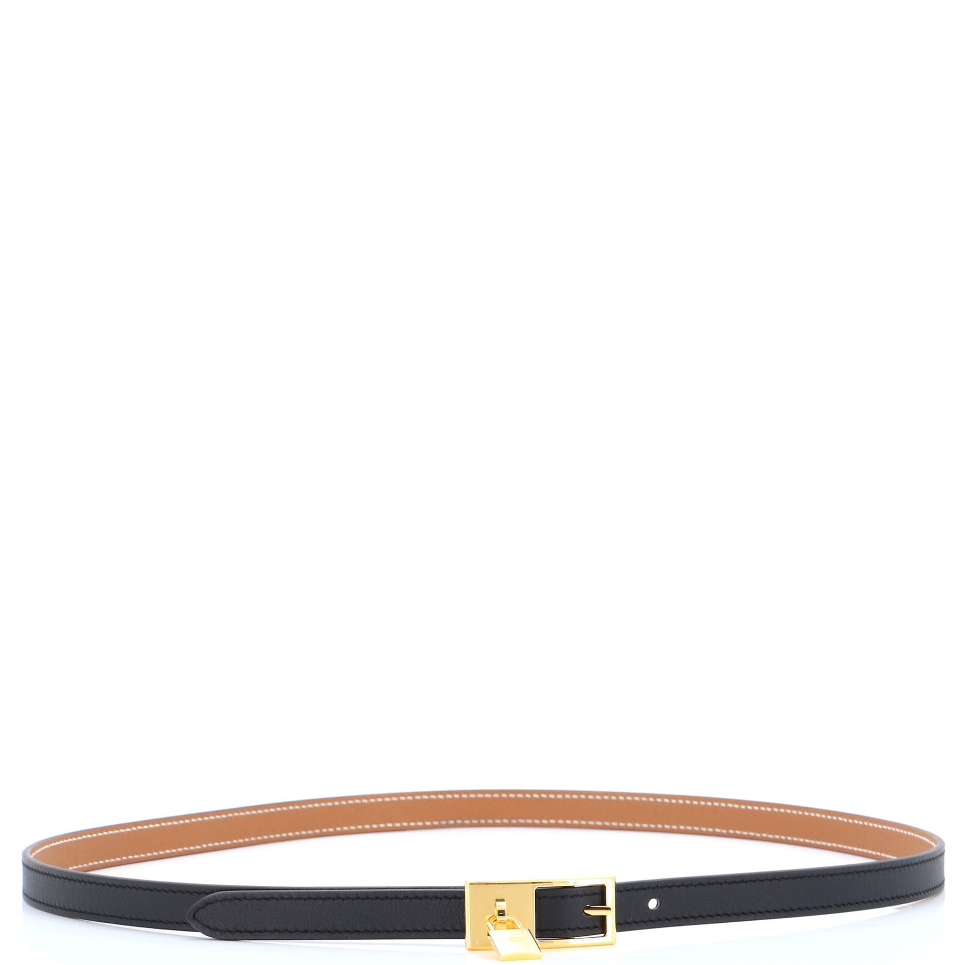 Lucky 15 Reversible Belt Leather Thin 90