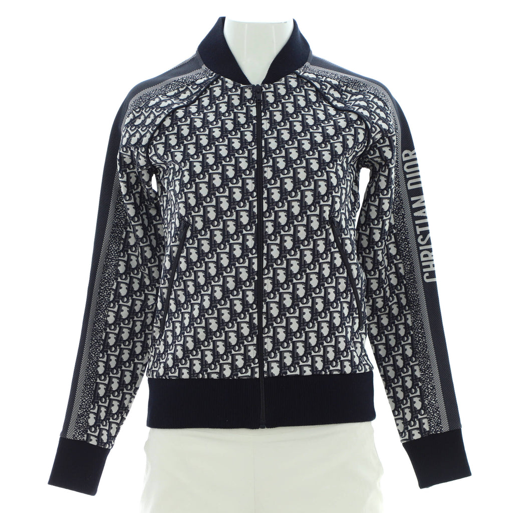 Women's Track Zip Up Jacket Oblique Viscose Blend
