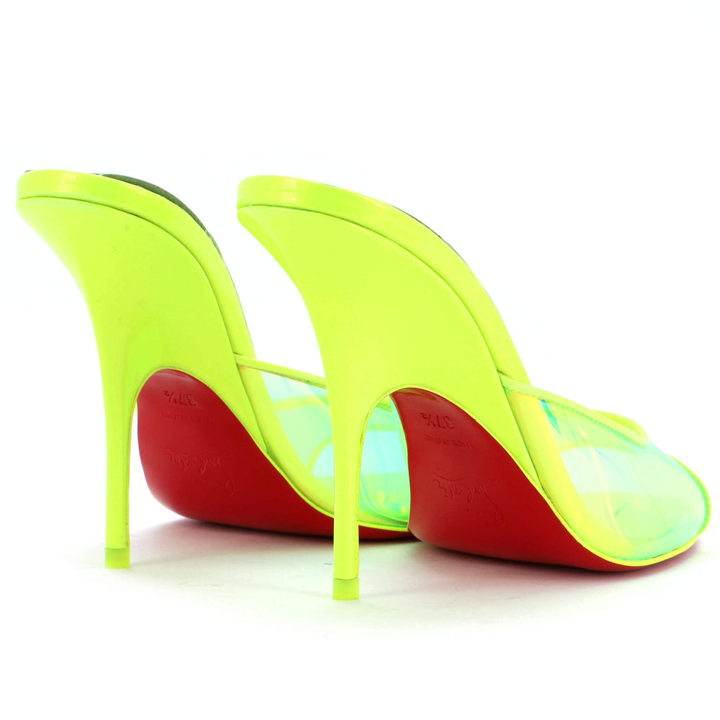 Just Arch Heeled Mules PVC 100