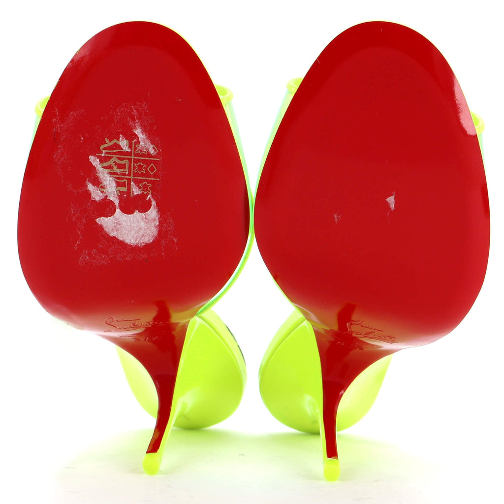 Just Arch Heeled Mules PVC 100