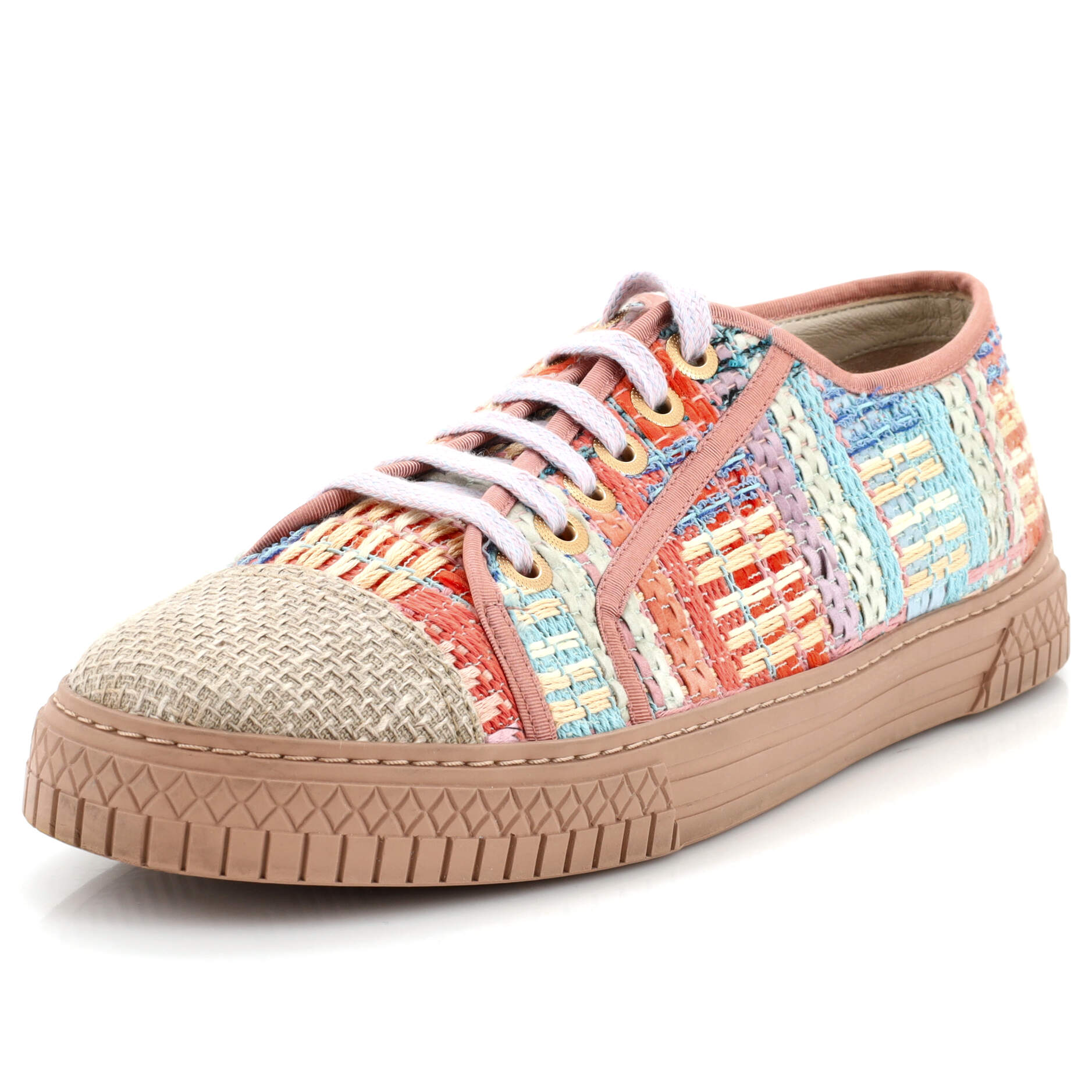 Women's CC Low-Top Sneakers Tweed