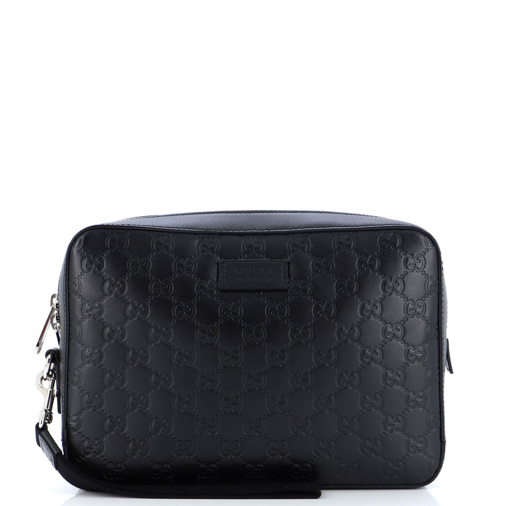 Wristlet Clutch Guccissima Leather