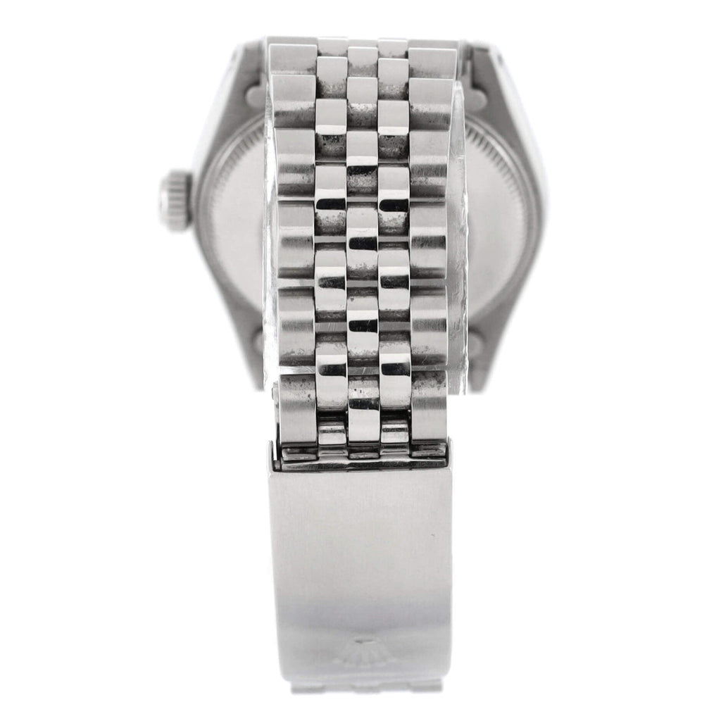 Oyster Perpetual Datejust Automatic Watch Stainless Steel and White Gold with Diamond Markers 31