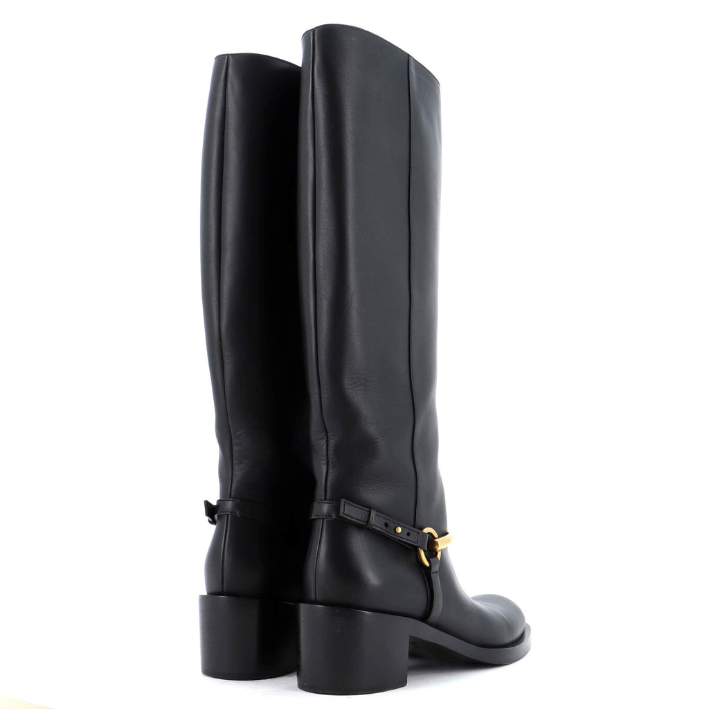 Women's Tess Horsebit Knee High Boots Leather