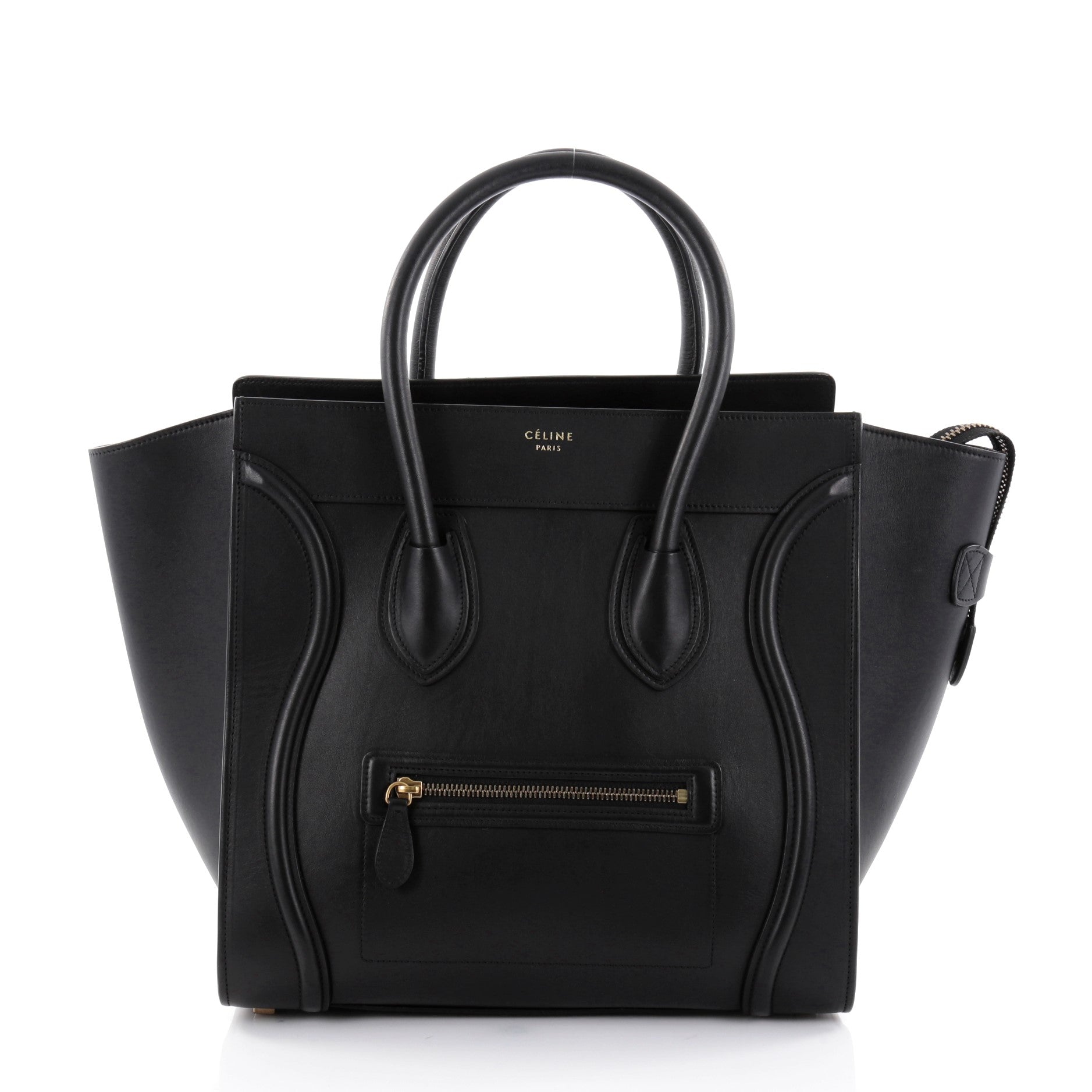 Luggage Handbag Smooth Leather Mini
