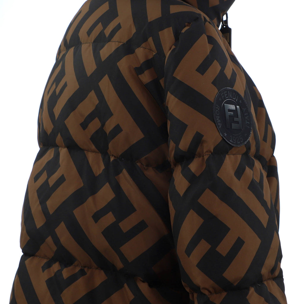 Women's Reversible Ski Jacket Zucca Quilted Polyester with Wool Trim and Down