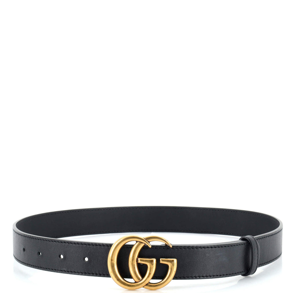 GG Marmont Belt Leather Medium 80