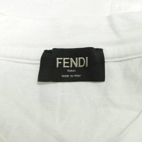Fendi DIAGONAL FF Monogram Cotton T-shirt