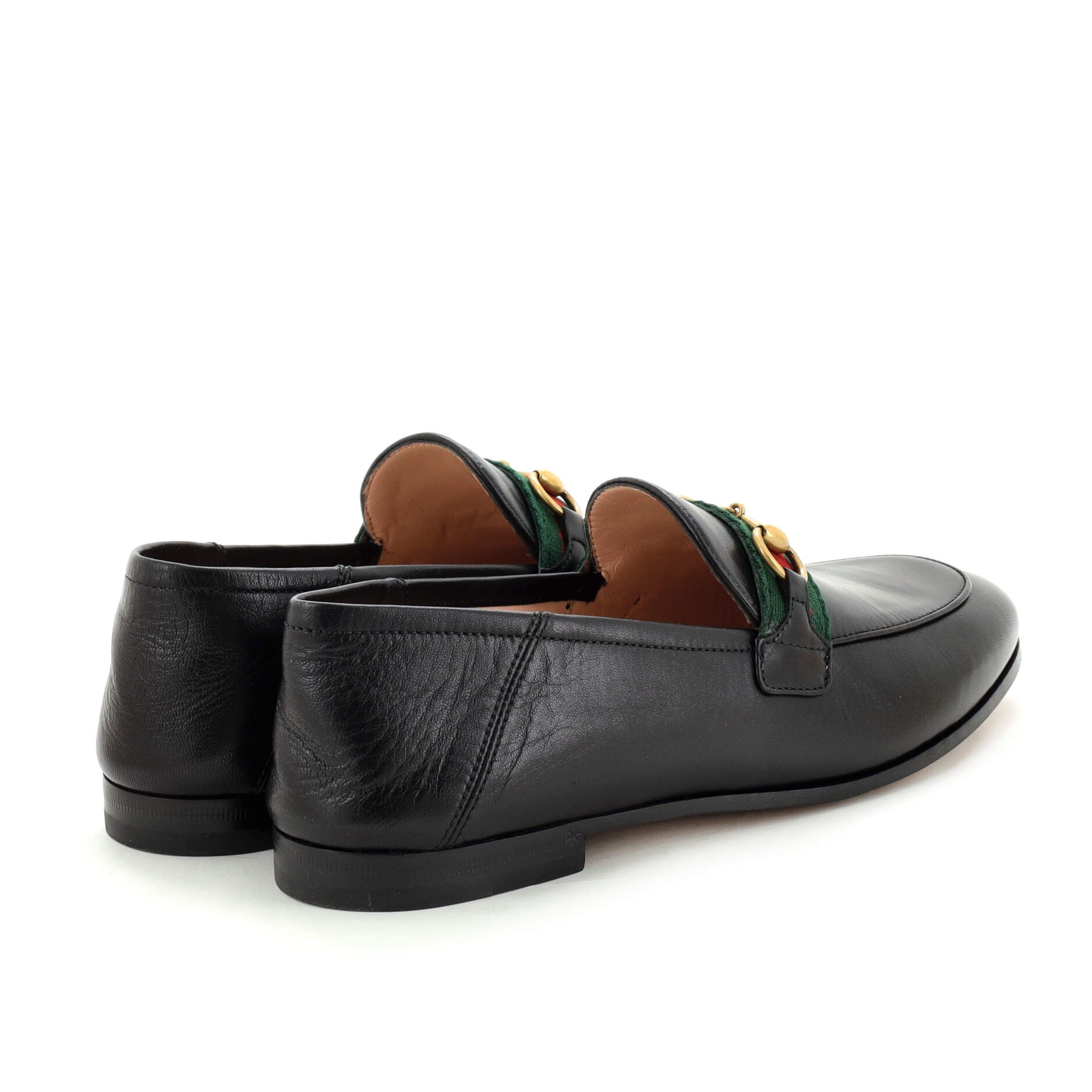 Women's Web Horsebit Loafers Leather