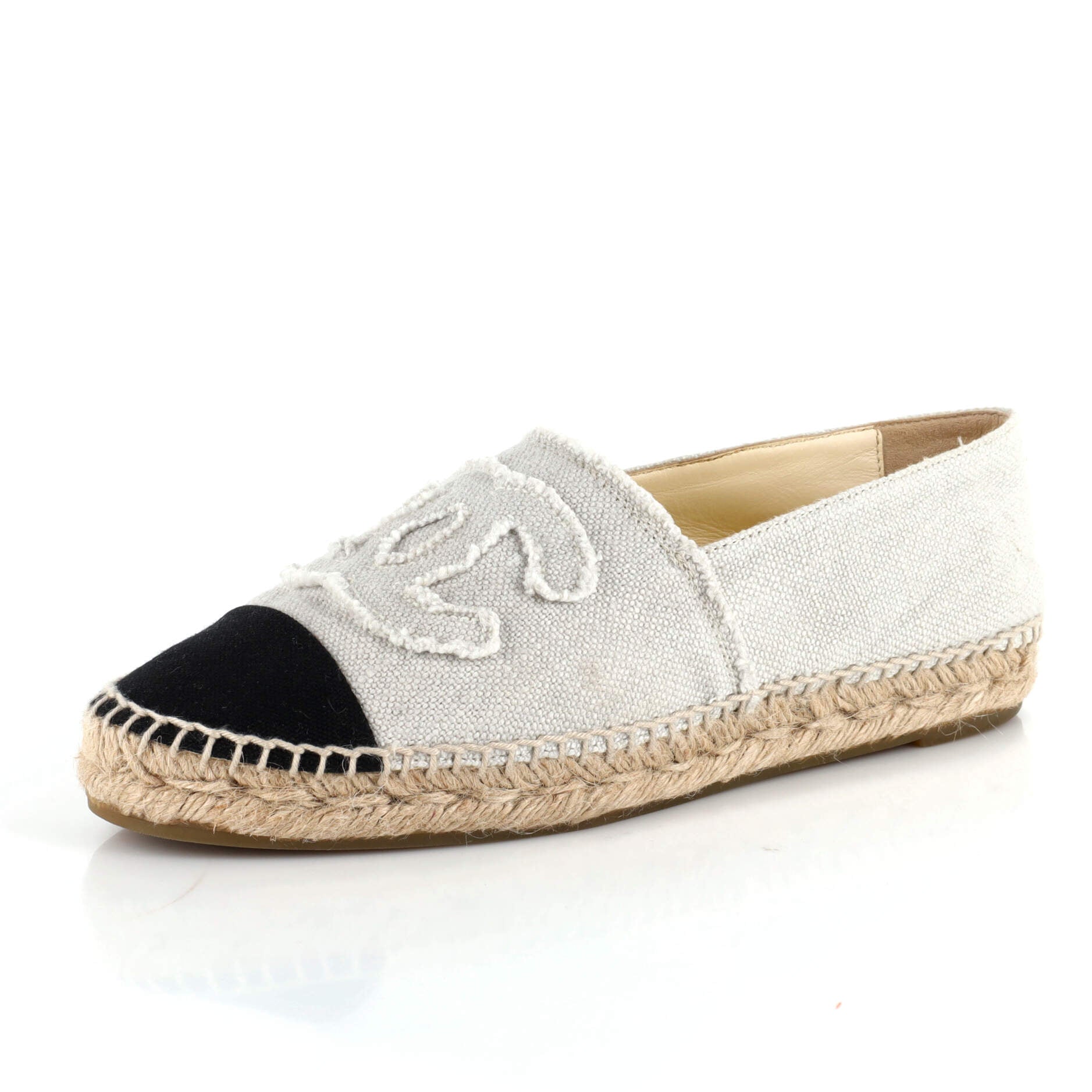 Women's CC Cap Toe Espadrilles Canvas