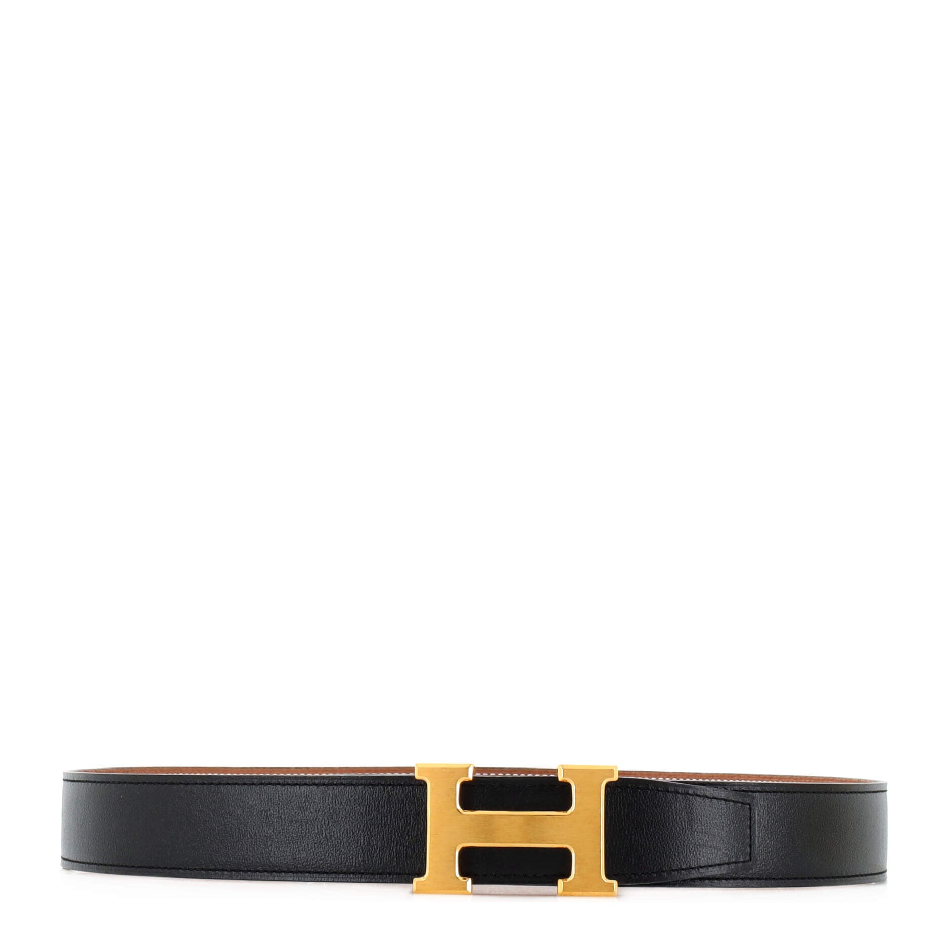 Constance Reversible Belt Leather Wide 90