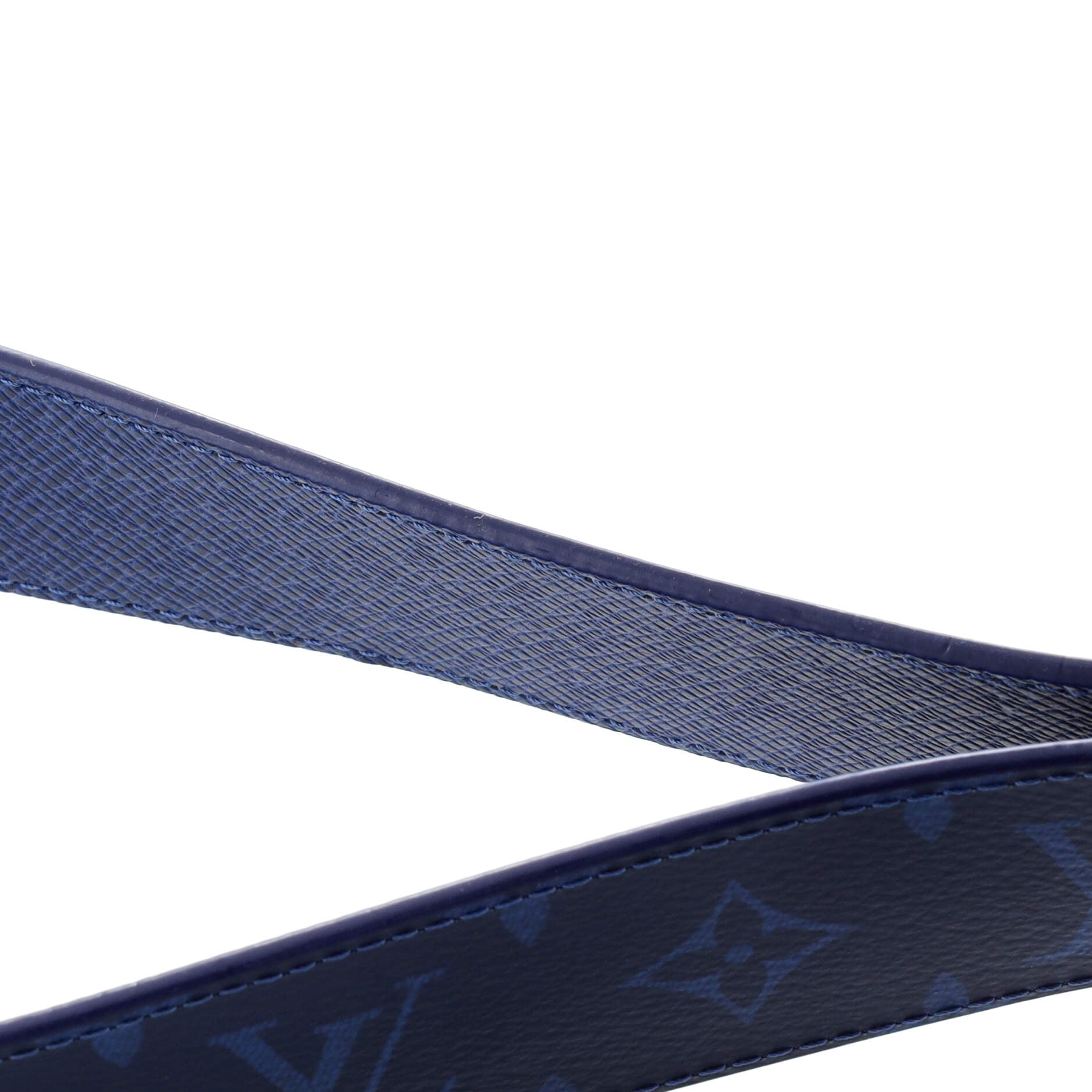 LV Initiales Reversible Belt Monogram Taigarama Wide 90