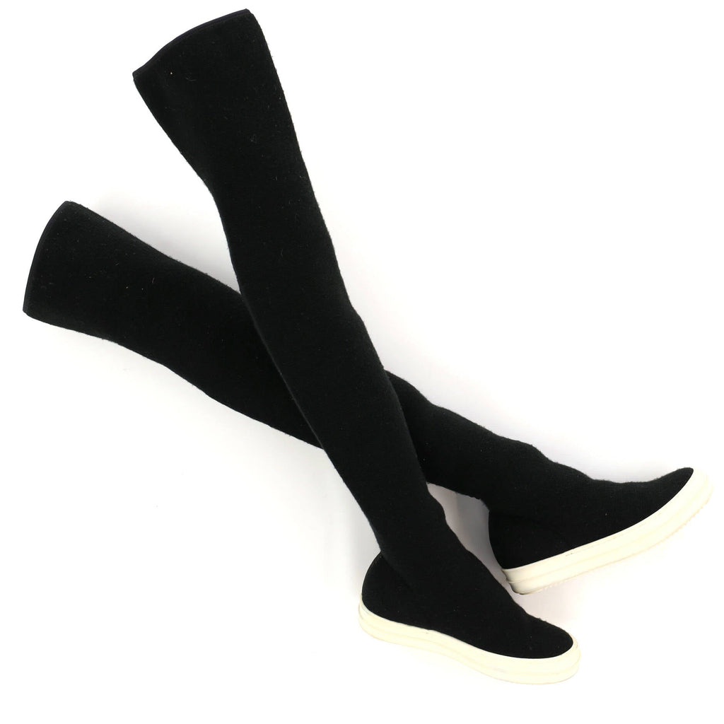 Women's Drkshdw Thigh High Sock Boots Cotton
