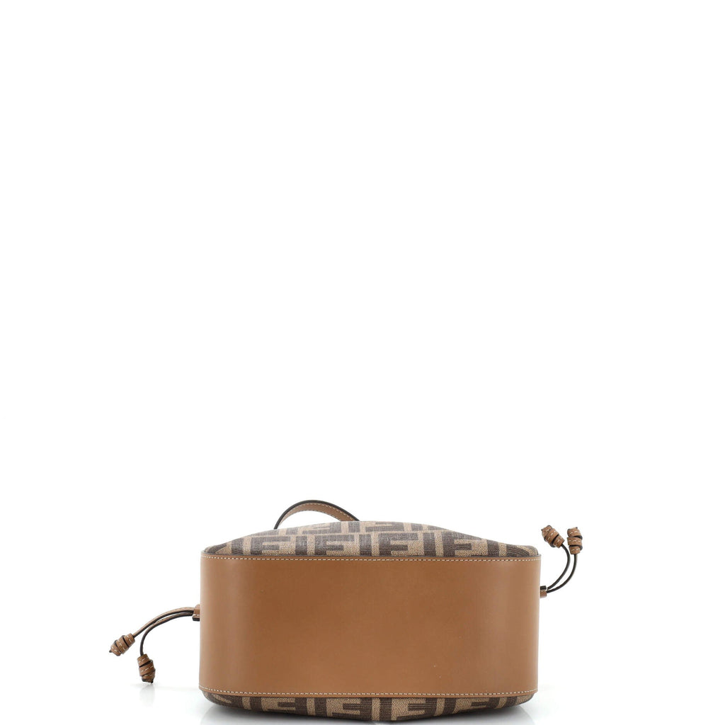 Pomodorino Bucket Bag Zucca Coated Canvas Mini