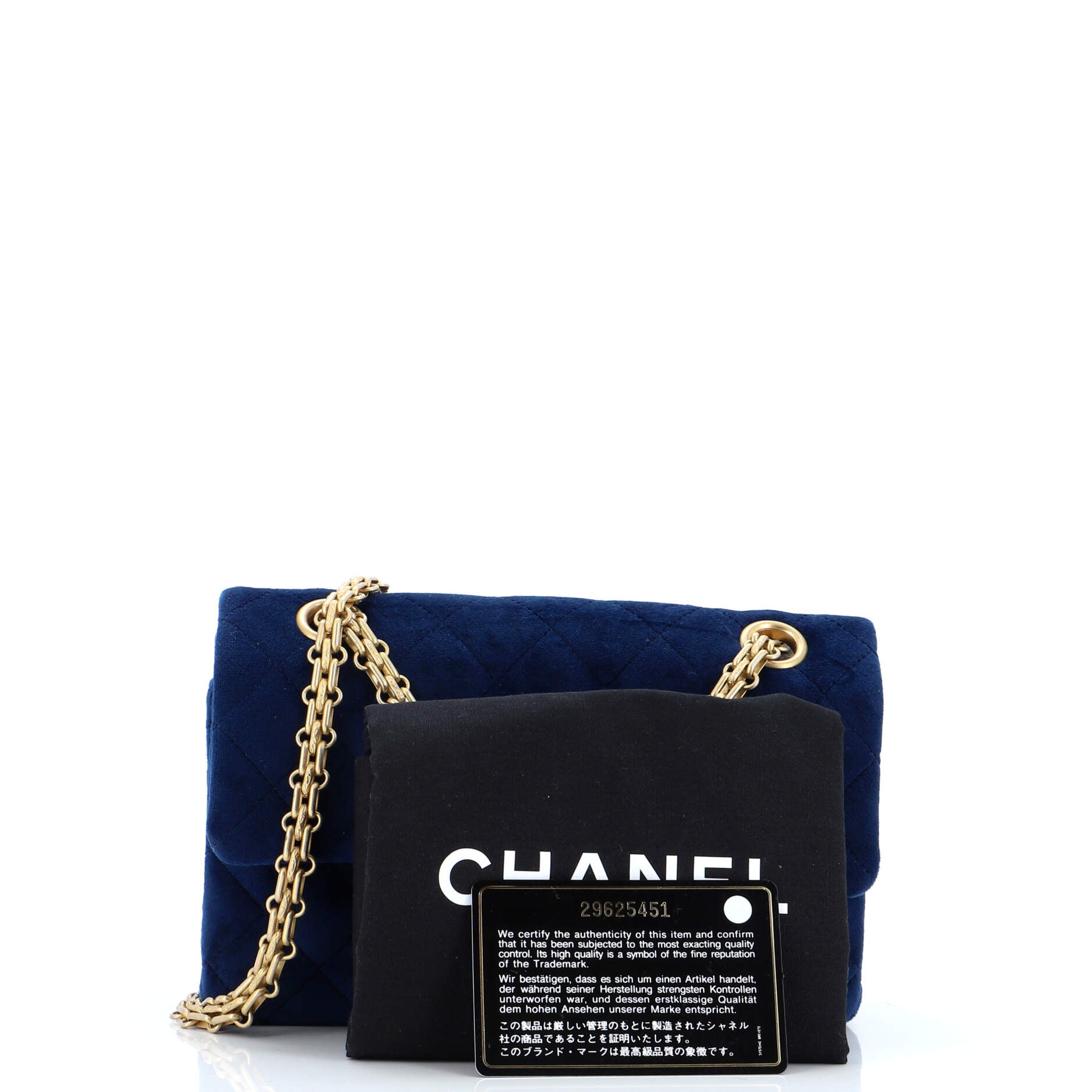 Reissue 2.55 Flap Bag Quilted Velvet Mini