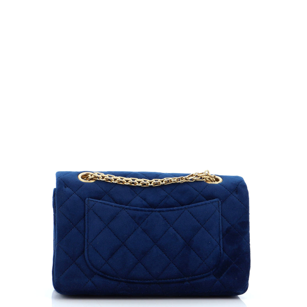 Reissue 2.55 Flap Bag Quilted Velvet Mini